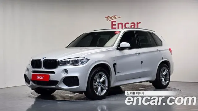 BMW X5 2018 — 87 886 км, белый, Корея — под ключ — фото 1