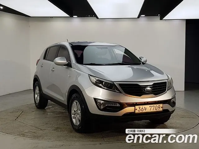 KIA SPORTAGE R 2013 — 175 000 км, серебристый, Корея — под ключ — фото 2