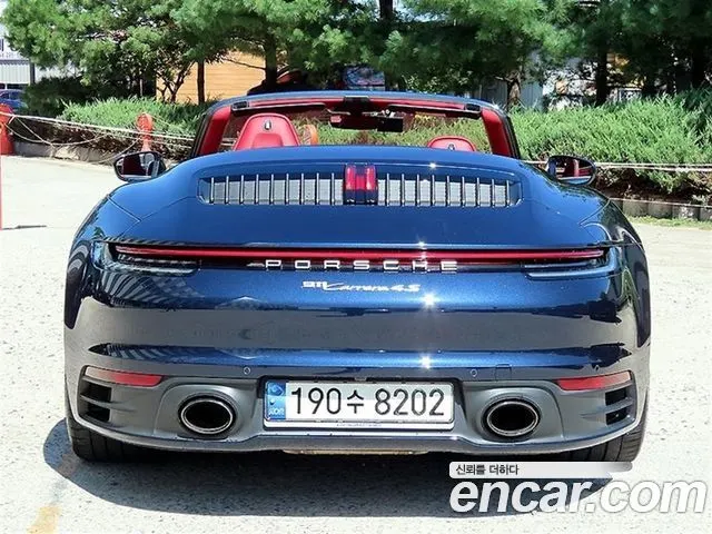 PORSCHE 911 2021 — 35 648 км, синий, Корея — под ключ — фото 8