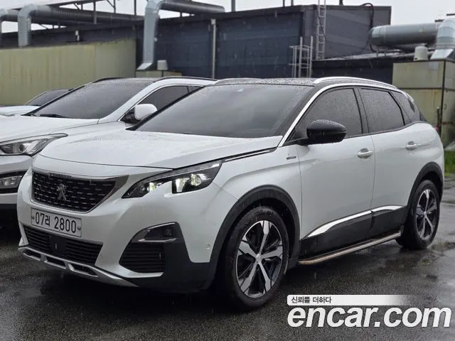 PEUGEOT 3008 2019 — 105 822 км, белый, Корея — под ключ — фото 1