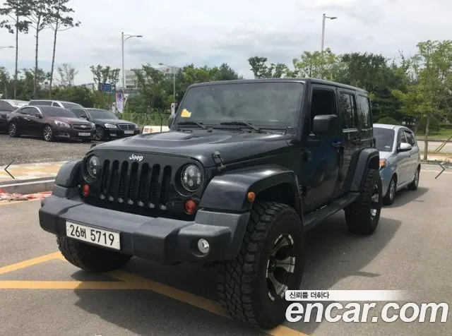 JEEP WRANGLER 2012 — 233 167 км, чёрный, Корея — под ключ — фото 1