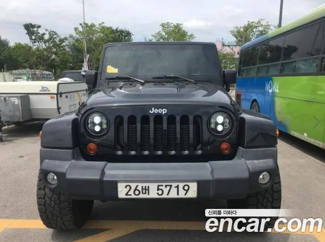 JEEP WRANGLER 2012 — 233 167 км, чёрный, Корея — под ключ — фото 2