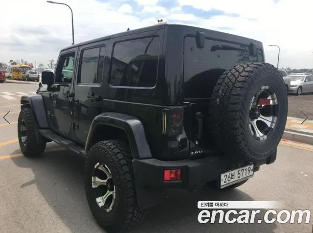 JEEP WRANGLER 2012 — 233 167 км, чёрный, Корея — под ключ — фото 4
