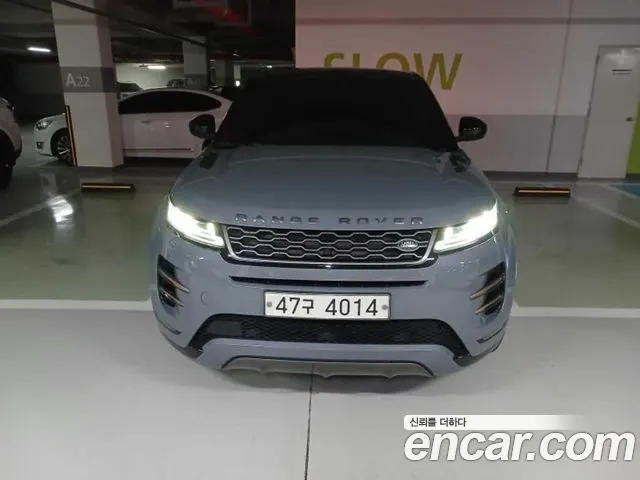 LAND ROVER RANGE ROVER EVOQUE 2020 — 67 000 км, голубой, Корея — под ключ — фото 1
