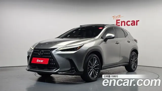 LEXUS NX350H 2024 — 30 391 км, серебристо-серый, Корея — под ключ — фото 1