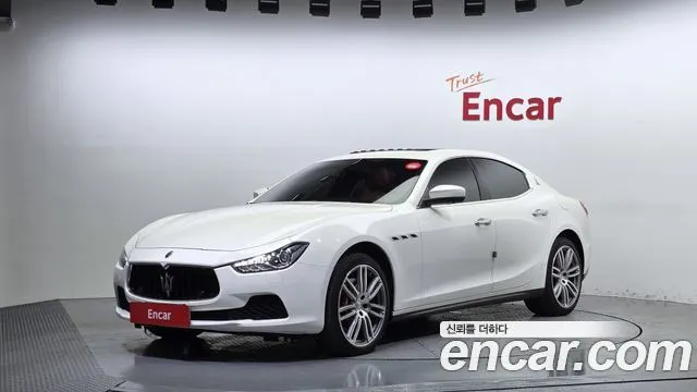 MASERATI GHIBLI — из Кореи под ключ