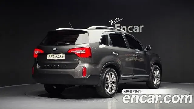 KIA SORENTO R 2014 — 67 590 км, серый, Корея — под ключ — фото 2