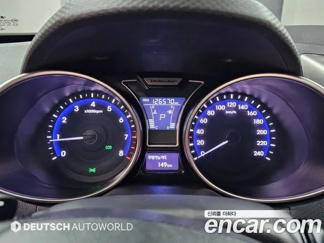 HYUNDAI VELOSTER 2013 — 126 568 км, жёлтый, Корея — под ключ — фото 5