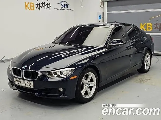 BMW 3 SERIES 2012 — 196 234 км, синий, Корея — под ключ — фото 4