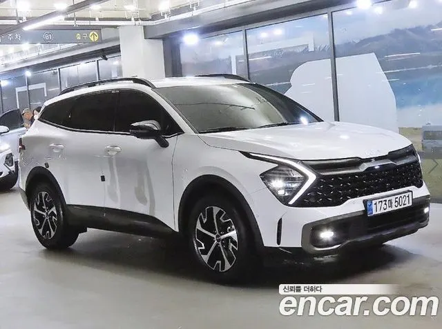 KIA SPORTAGE HYBRID 2024 — 19 431 км, белый, Корея — под ключ — фото 12