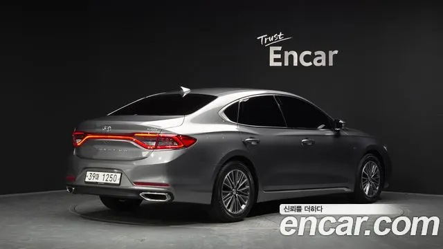 HYUNDAI GRANDEUR HYBRID 2018 — 42 865 км, серебристо-серый, Корея — под ключ — фото 2