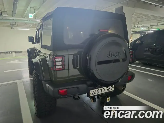 JEEP WRANGLER 2020 — 52 100 км, тёмно-зелёный, Корея — под ключ — фото 2