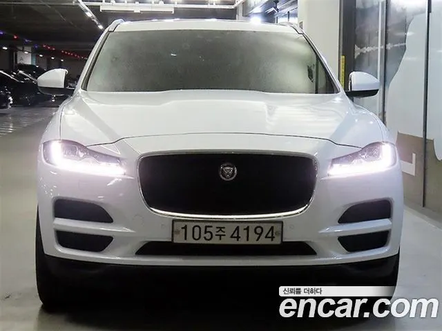 JAGUAR F-PACE 2019 — 169 021 км, белый, Корея — под ключ — фото 2