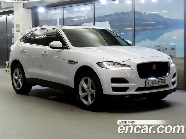 JAGUAR F-PACE 2019 — 169 021 км, белый, Корея — под ключ — фото 6