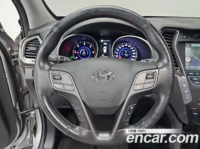 HYUNDAI MAXCRUZ 2014 — 121 566 км, серебристо-серый, Корея — под ключ — фото 9