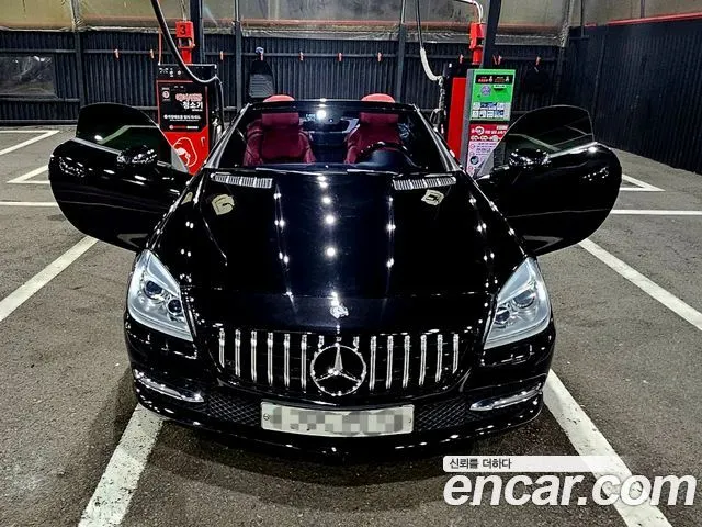 MERCEDES-BENZ SLK-CLASS 2012 — 172 000 км, чёрный, Корея — под ключ — фото 3