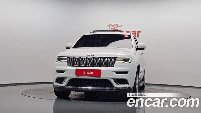 JEEP GRAND CHEROKEE 2018 — 95 599 км, белый, Корея — под ключ — фото 3