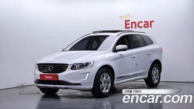 VOLVO XC60 2017 — 186 590 км, белый, Корея — под ключ — фото 1