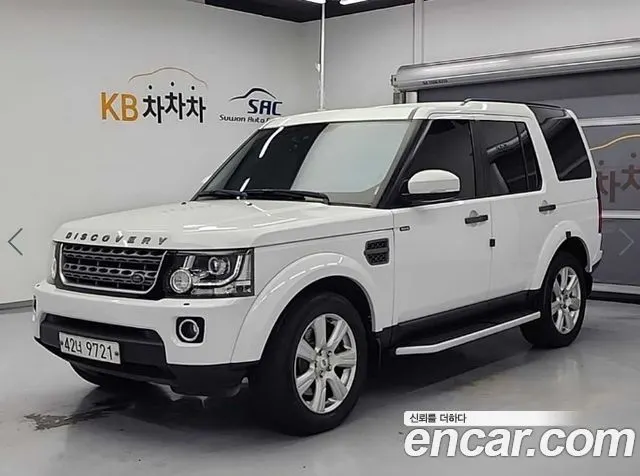LAND ROVER DISCOVERY 4 2015 — 135 470 км, белый, Корея — под ключ — фото 11