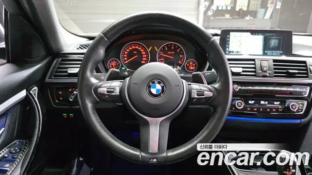 BMW 3 SERIES 2017 — 170 910 км, белый, Корея — под ключ — фото 12