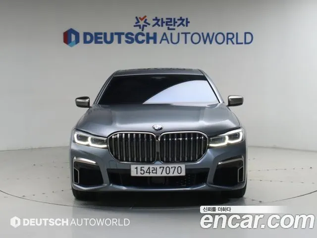 BMW 7 SERIES 2021 — 29 000 км, серебристо-серый, Корея — под ключ — фото 12