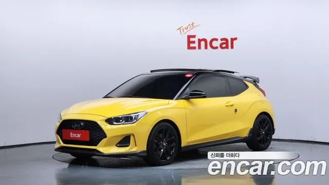 HYUNDAI VELOSTER 2018 — 98 908 км, жёлтый, Корея — под ключ — фото 12