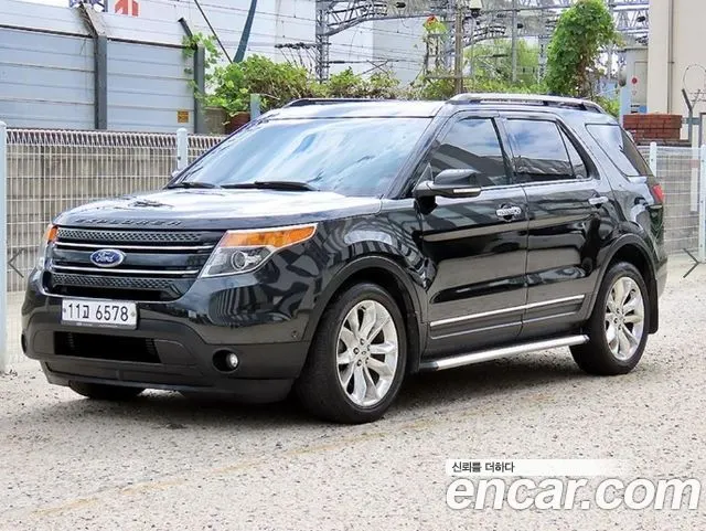 FORD EXPLORER 2015 — 144 180 км, чёрный, Корея — под ключ — фото 4