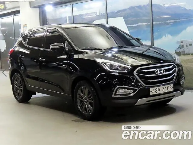 HYUNDAI TUCSON 2014 — 104 679 км, чёрный, Корея — под ключ — фото 7