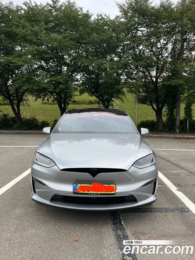 TESLA MODEL X 2026 — 5 800 км, серебристый, Корея — под ключ — фото 3