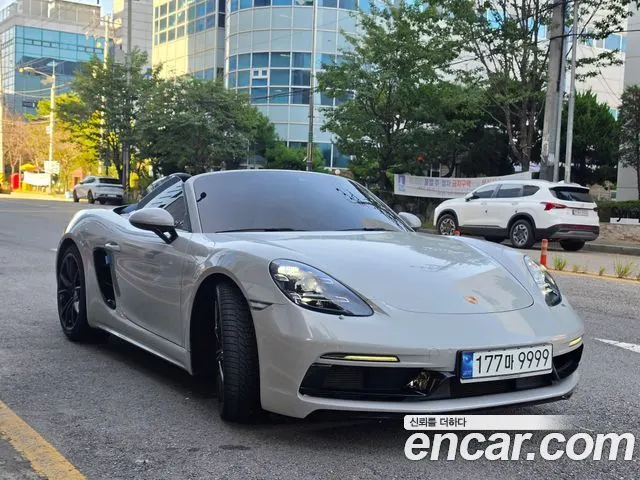 PORSCHE 718 BOXSTER 2018 — 84 000 км, белый, Корея — под ключ — фото 2