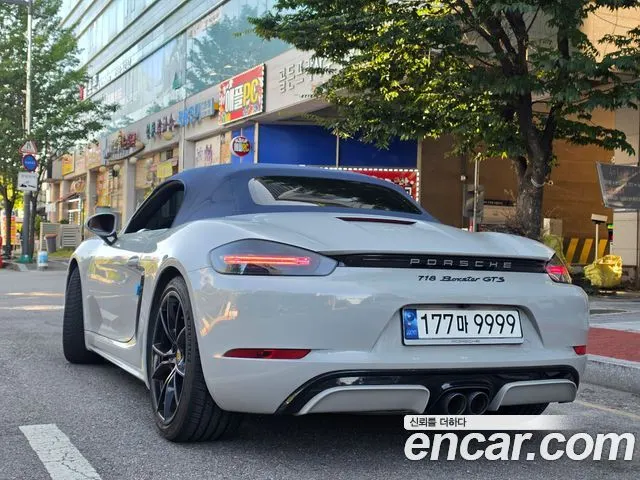 PORSCHE 718 BOXSTER 2018 — 84 000 км, белый, Корея — под ключ — фото 10