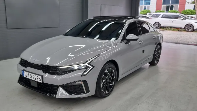 KIA K5 HYBRID — из Кореи под ключ