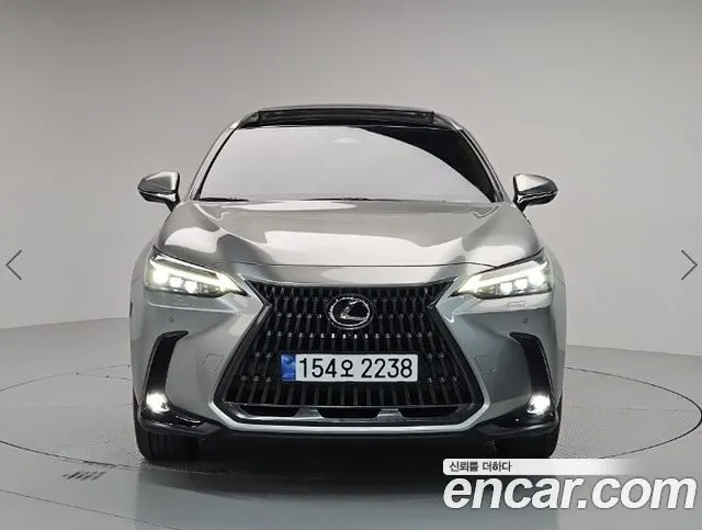 LEXUS NX350H 2025 — 31 274 км, серебристо-серый, Корея — под ключ — фото 2