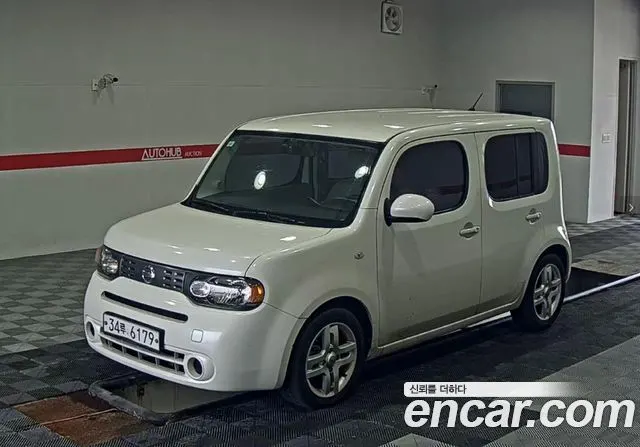 NISSAN CUBE 2014 — 113 338 км, белый-перламутр, Корея — под ключ — фото 11