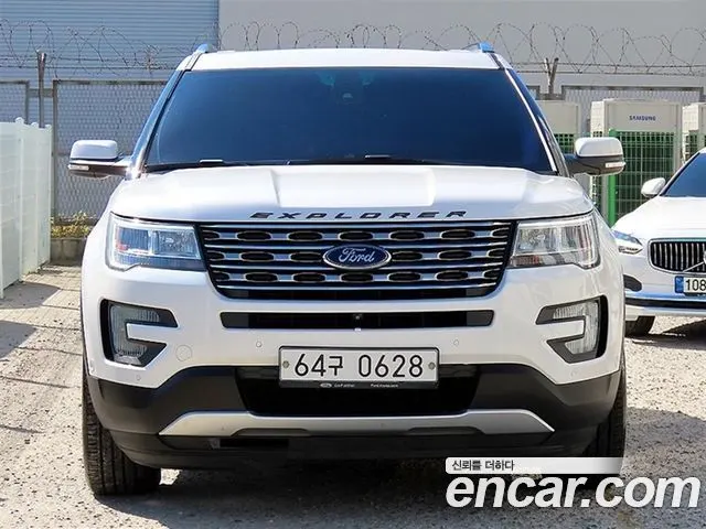 FORD EXPLORER 2016 — 148 888 км, белый, Корея — под ключ — фото 11