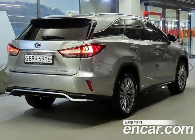 LEXUS RX450HL 2021 — 123 339 км, серый, Корея — под ключ — фото 4