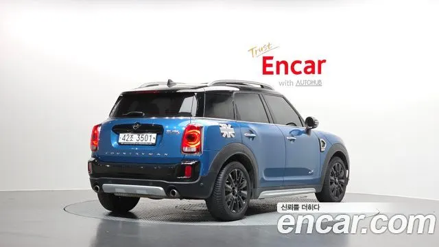 MINI COOPER S COUNTRYMAN 2019 — 47 321 км, синий, Корея — под ключ — фото 1