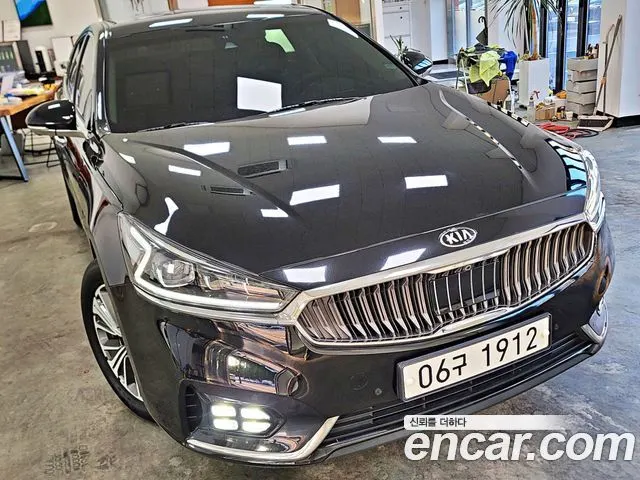 KIA K7 HYBRID 2018 — 178 000 км, чёрный, Корея — под ключ — фото 3