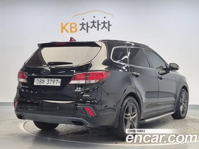 HYUNDAI MAXCRUZ 2017 — 144 233 км, чёрный, Корея — под ключ — фото 3