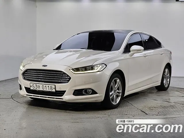 FORD MONDEO 2016 — 175 935 км, белый, Корея — под ключ — фото 1