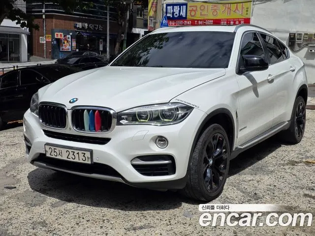 BMW X6 2015 — 209 466 км, белый, Корея — под ключ — фото 3