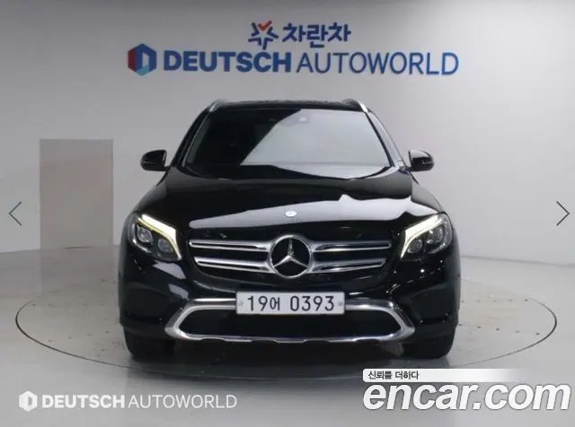 MERCEDES-BENZ GLC-CLASS X253 2016 — 166 462 км, чёрный, Корея — под ключ — фото 3