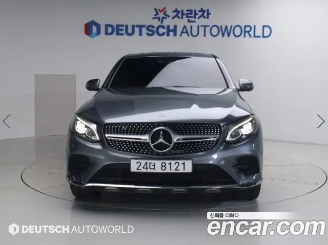 MERCEDES-BENZ GLC-CLASS X253 2018 — 181 580 км, серебристо-серый, Корея — под ключ — фото 3