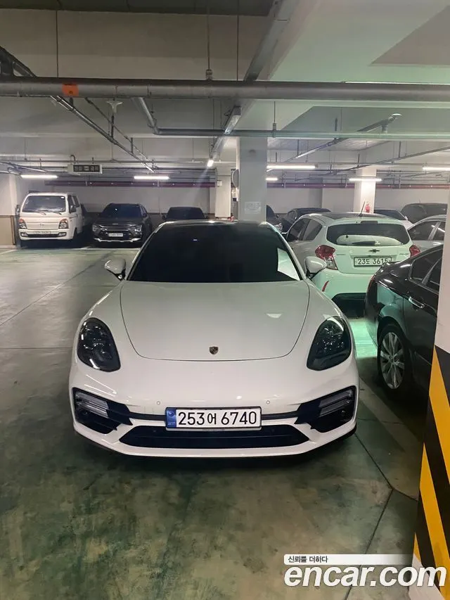 PORSCHE PANAMERA 2018 — 66 000 км, белый, Корея — под ключ — фото 12