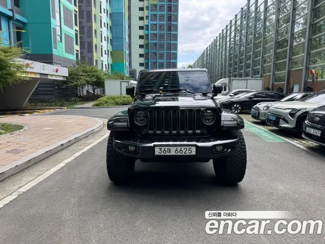 JEEP WRANGLER 2019 — 128 500 км, чёрный, Корея — под ключ — фото 1