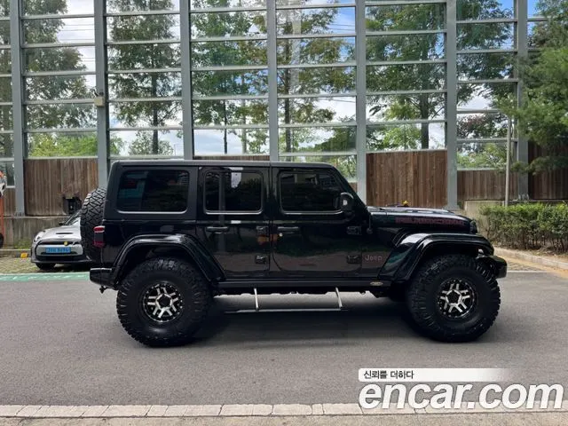 JEEP WRANGLER 2019 — 128 500 км, чёрный, Корея — под ключ — фото 4
