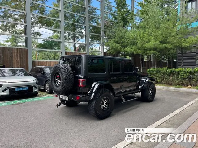 JEEP WRANGLER 2019 — 128 500 км, чёрный, Корея — под ключ — фото 6