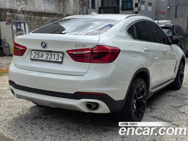 BMW X6 2015 — 209 466 км, белый, Корея — под ключ — фото 4