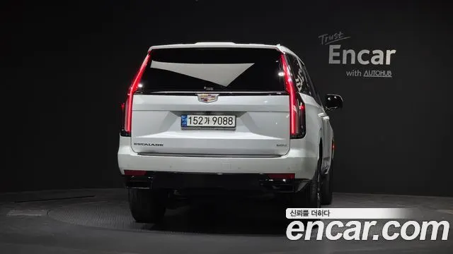 CADILLAC ESCALADE 2021 — 18 515 км, белый, Корея — под ключ — фото 4