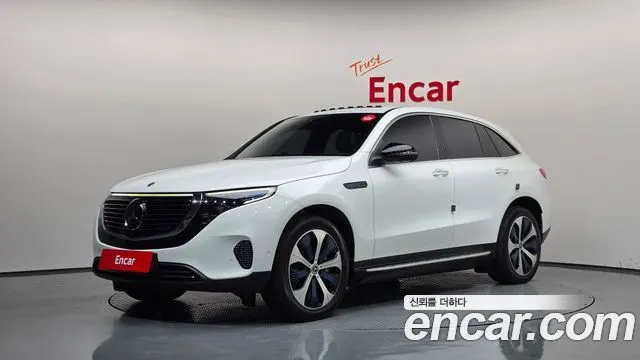 MERCEDES-BENZ EQC N293 2020 — 87 050 км, белый, Корея — под ключ — фото 1